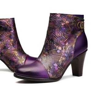 Purple dragonfly boots!!